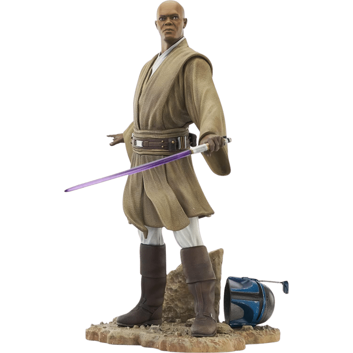 star wars mace windu statue diamond select visuel produit