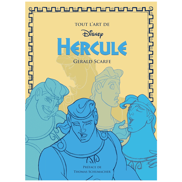artbook hercule disney visuel produit