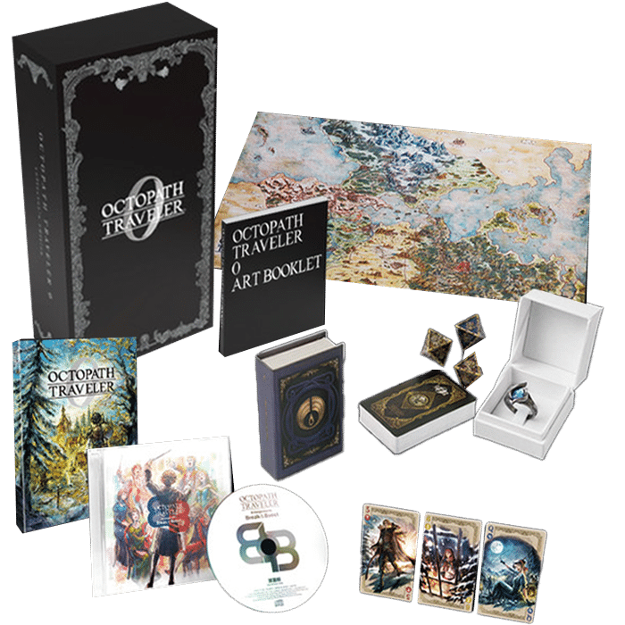 octopath traveler 0 collector visuel produit