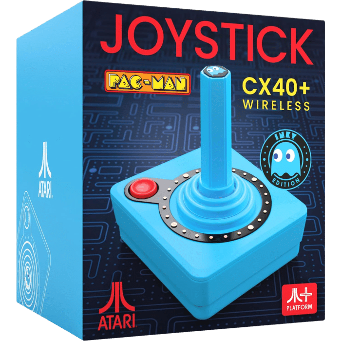 joystick sans fil bleu pac man cx 40 visuel produit