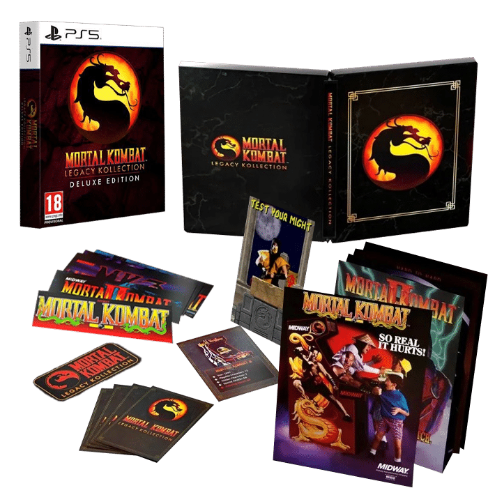 Mortal Kombat Legacy Kollection Deluxe Edition produit def ps5