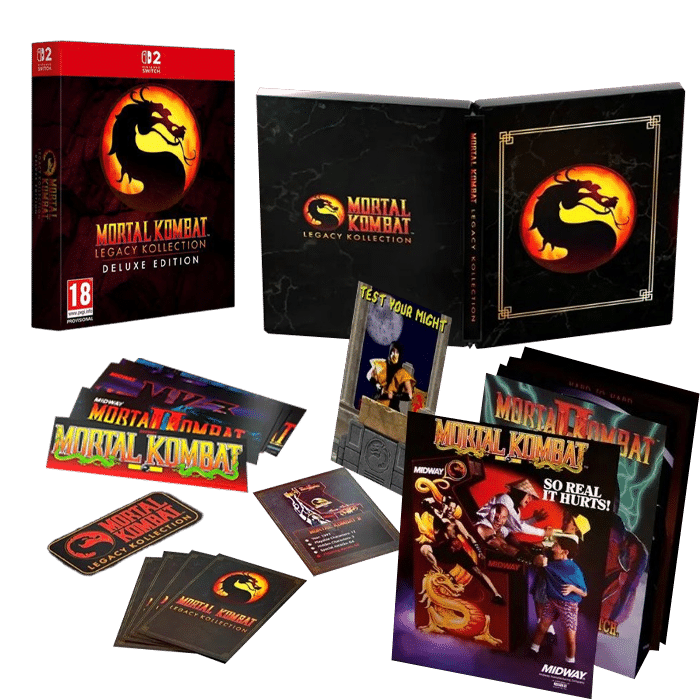Mortal Kombat Legacy Kollection Deluxe Edition produit def switch 2