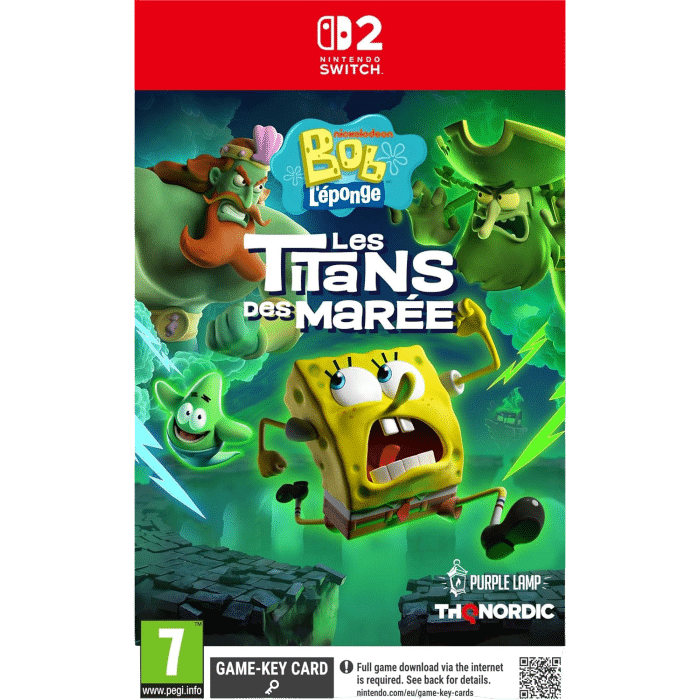 bob leponge les titans des marees switch 2 visuel produit