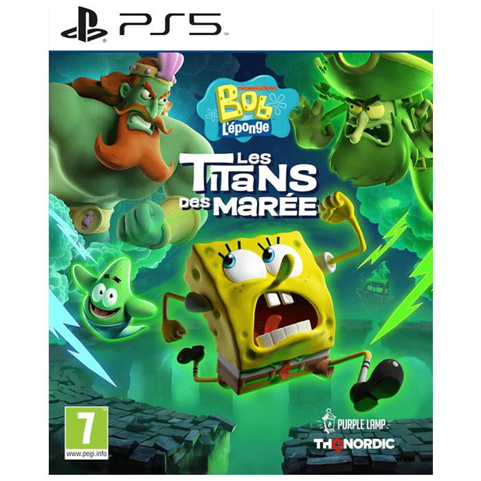 bob leponge les titans des marees sur ps5 visuel produit