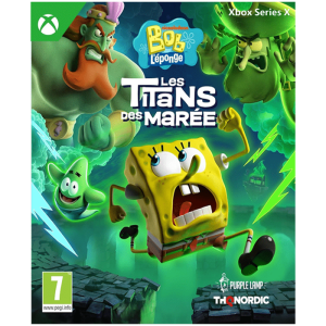 bob leponge les titans des marees sur xbox series visuel produit