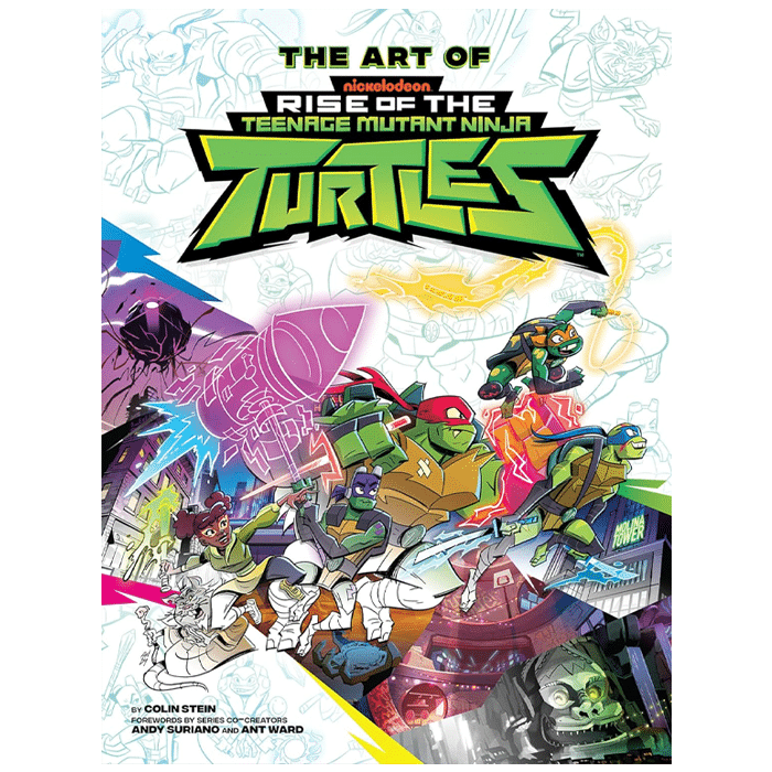 artbook rise of the teenage mutant ninja turtles visuel produit
