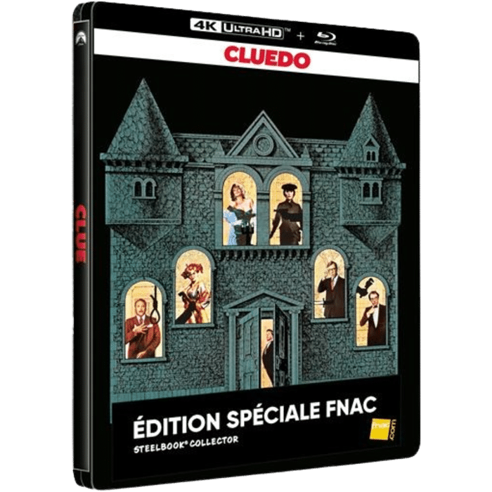 cluedo blu ray 4k steelbook fnac visuel produit