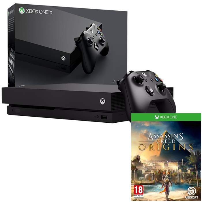 Xbox one X assassin's creed origins