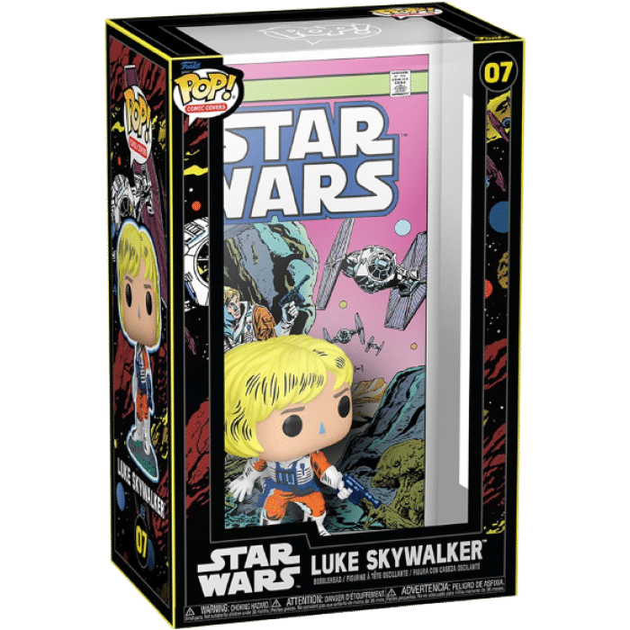 funko pop comic covers luke skywalker visuel produit