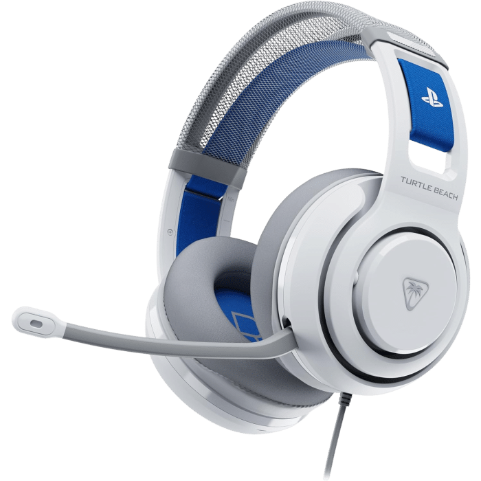 casque turtle beach atlas 200 blanc sur ps4 visuel produit