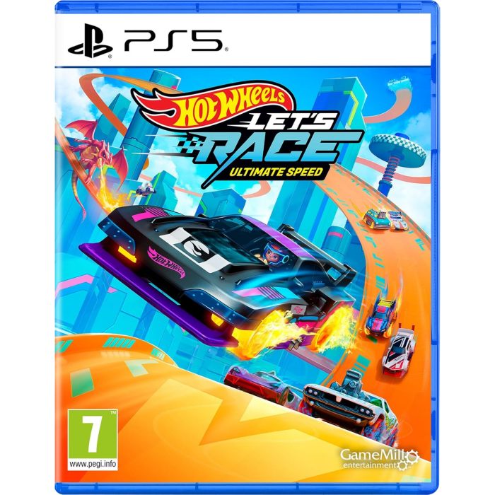 hot wheels ultimate speed sur ps5 visuel produit