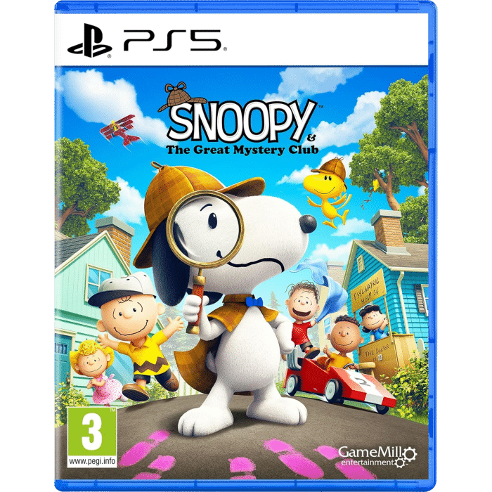 snoopy the great mystery club sur ps5 visuel produit