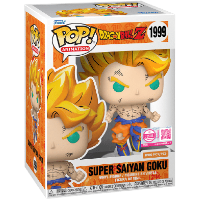 funko pop dragon ball z super saiyan goku visuel produit