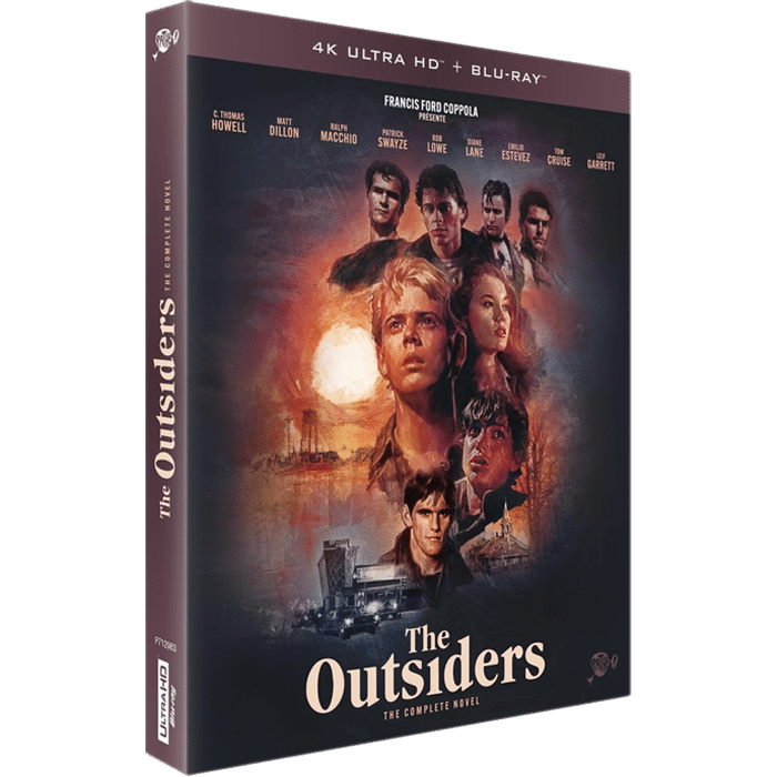 the outsiders edition limitee blu ray 4k visuel produit