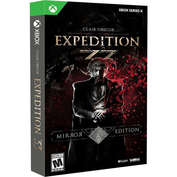 clair obscur expedition 33 mirror edition xbox series x visuel produit