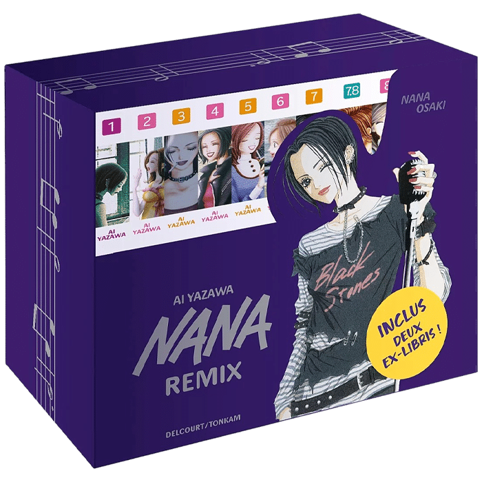 coffret nana remix tome 1 à 10 visuel produit
