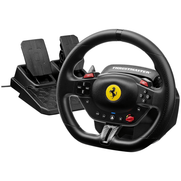 thrustmaster t98 ferrari 296 gtb sur ps5 visuel produit