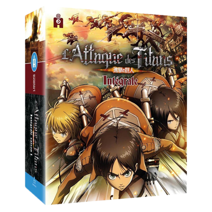 l'attaque des titans saison 1 Blu Ray