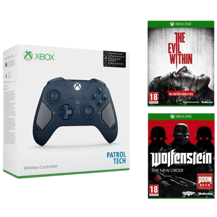 manette xbox one patrol evil within wolfenstein