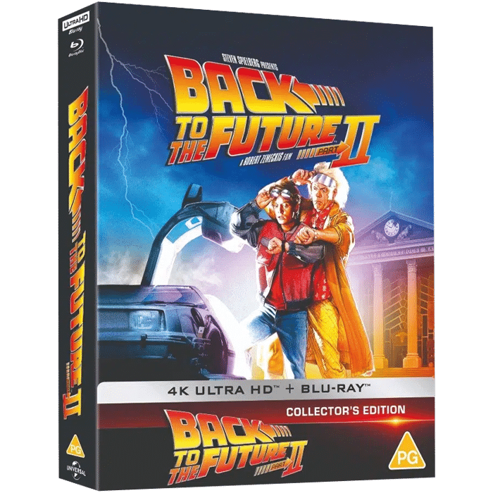Retour vers le Futur 2 Collector Steelbook Blu Ray 4K produit def