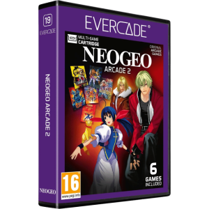 neogeo arcade 2 sur evercade visuel produit