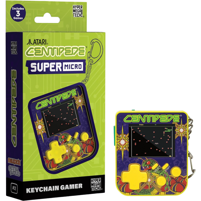 atari centipede porte clefs gamer visuel produit