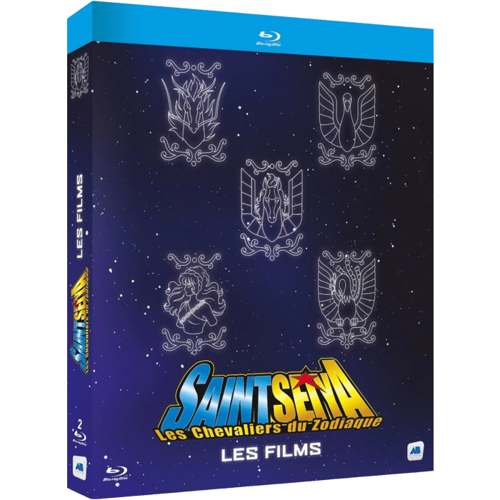 saint seiya les 5 films blu ray visuel produit