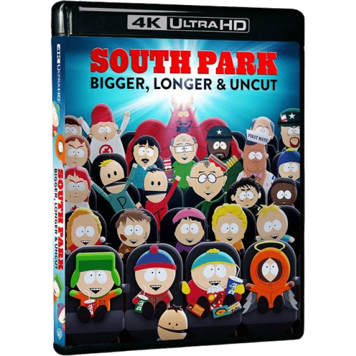 south park bigger longer and uncut blu ray 4k visuel produit