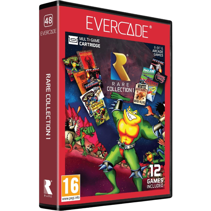rare collection 1 sur evercade visuel produit