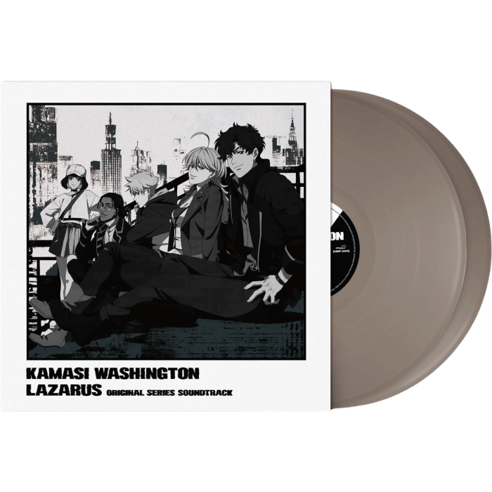 vinyle lazarus soundtrack gris opaque visuel produit