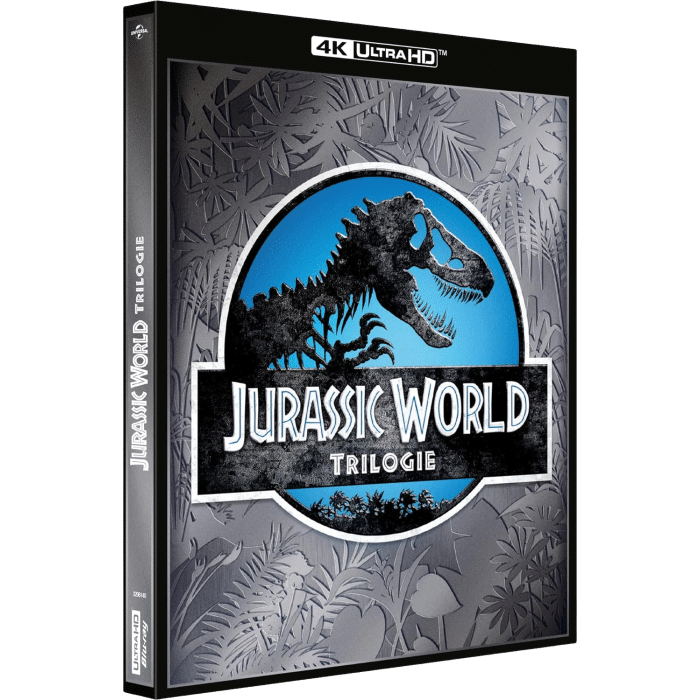 jurassic world trilogie blu ray 4k visuel produit