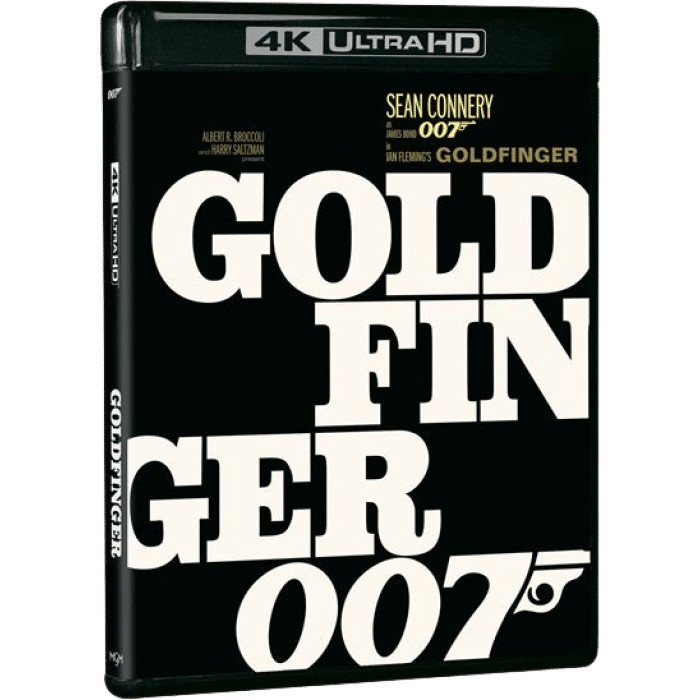 james bond goldfinger blu ray 4k visuel produit