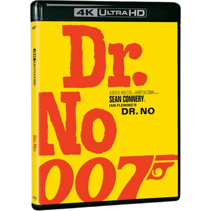 james bond dr no blu ray 4k visuel produit