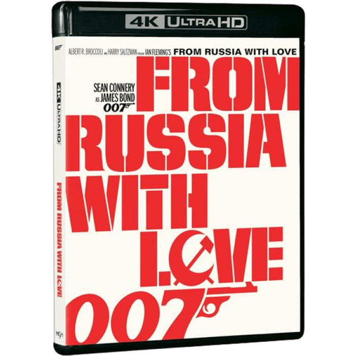 james bond bons baisers de russie 4k visuel produit