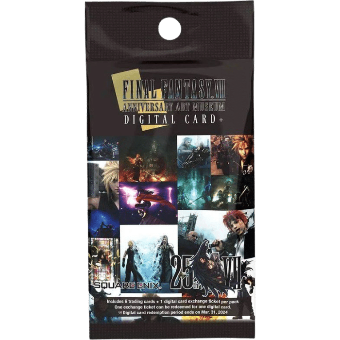 booster ff vii anniversary art museum volume 1 visuel produit