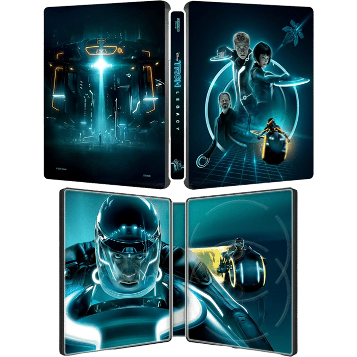 tron lheritage blu ray 4k steelbook visuel produit