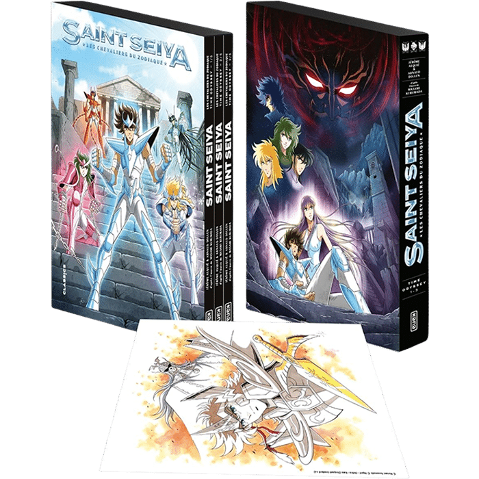 coffret saint seiya time odyssey definitif produit