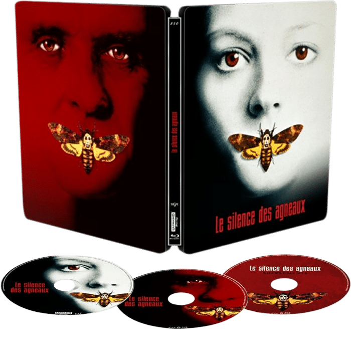 le silence des agneaux blu ray 4k steelbook visuel produit