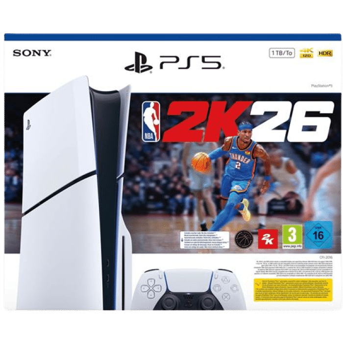 pack ps5 slim standard nba 2k26 visuel produit