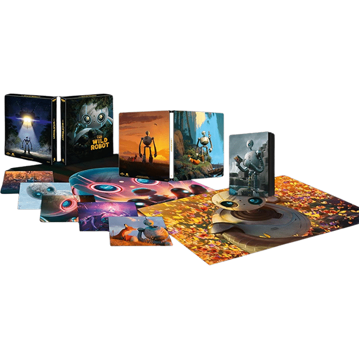 le robot sauvage 4k steelbook collector visuel produit