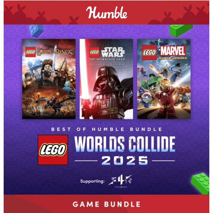 pack 17 jeux lego pc humble Bundle produit