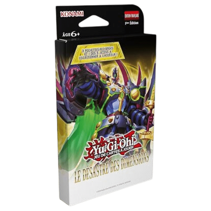 tripack yu gi oh le desastre des dimensions visuel produit