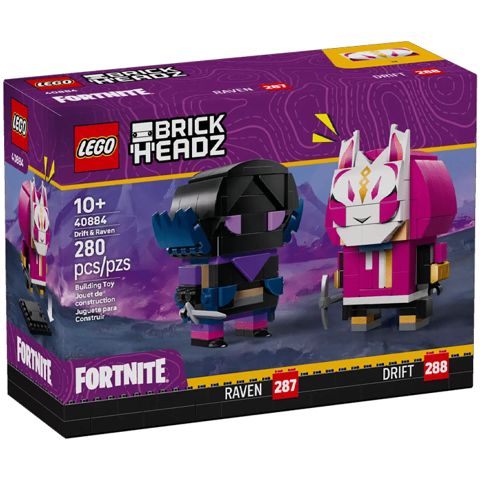 lego 40884 figurines nomade et corbeau visuel produit