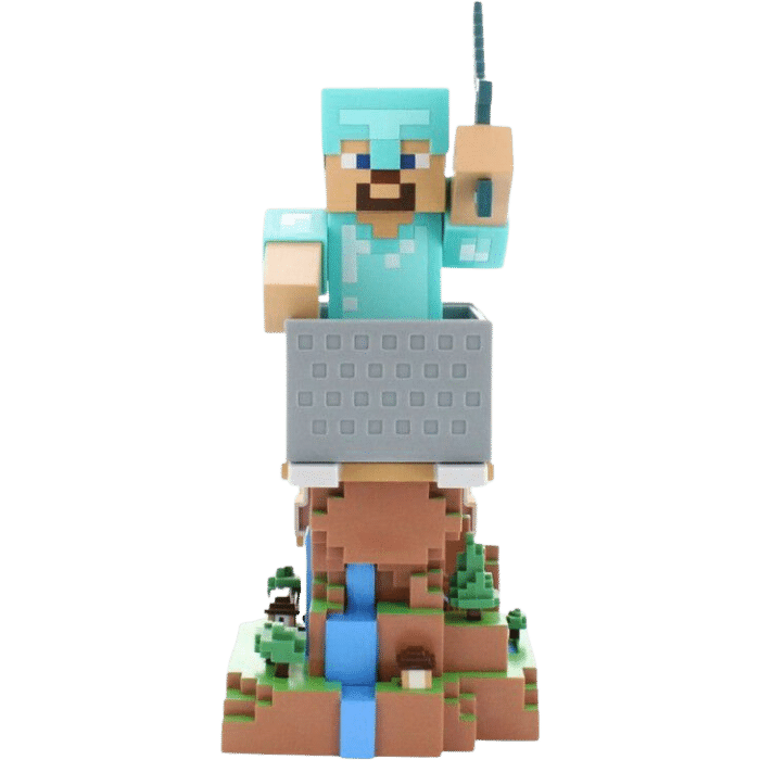 minecraft steve armure diamant cable guys visuel produit