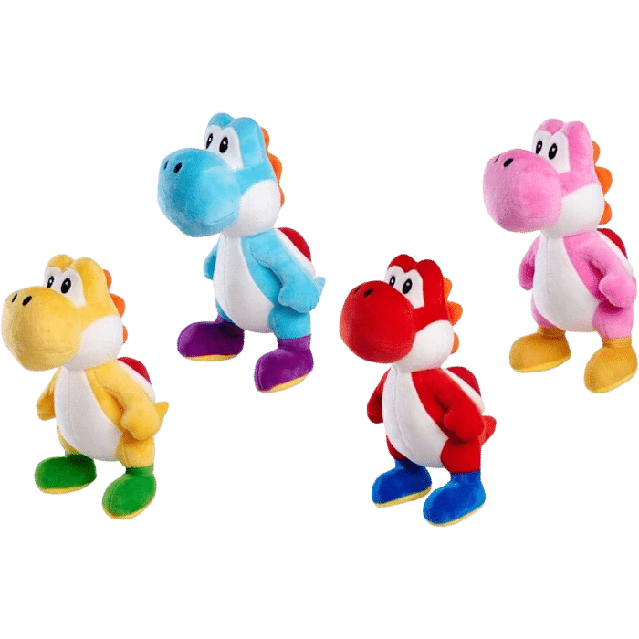 nintendo yoshi peluche 20cm assortiment visuel produit