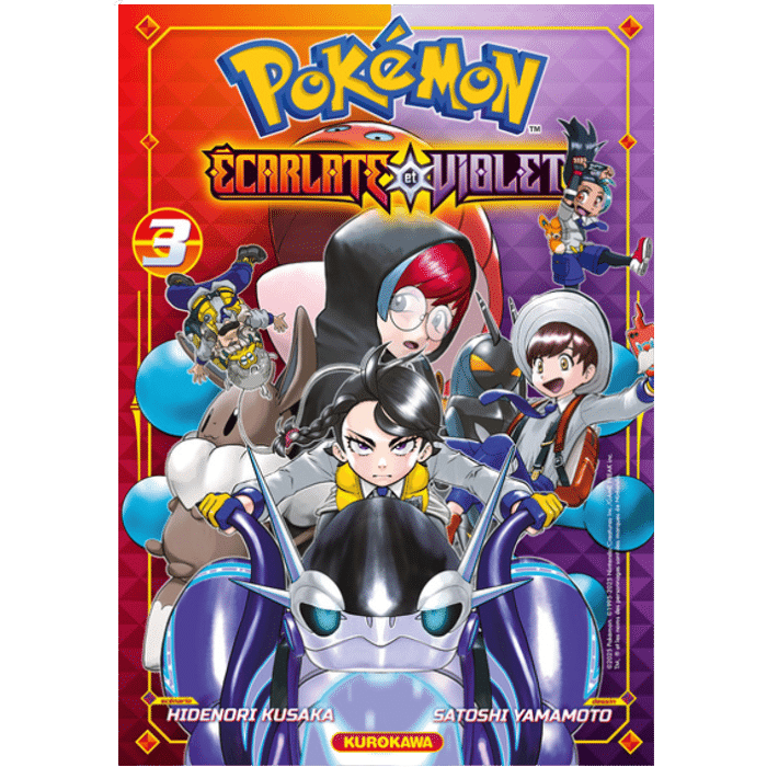 pokemon ecarlate et violet tome 3 edition leclerc visuel produit