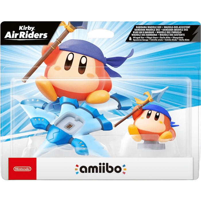 amiibo bandana waddle dee et étoile ailée v2 produit