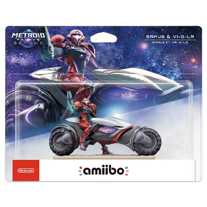 amiibo metroid prime 4 samus viola visuel produit
