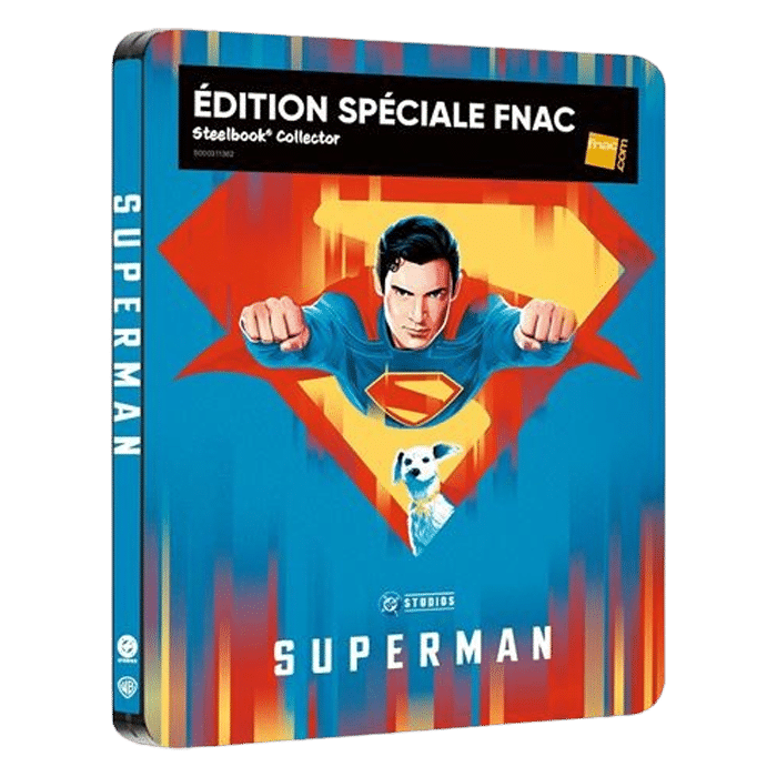 Superman 2025 Blu Ray 4K Steelbook Fnac produit def