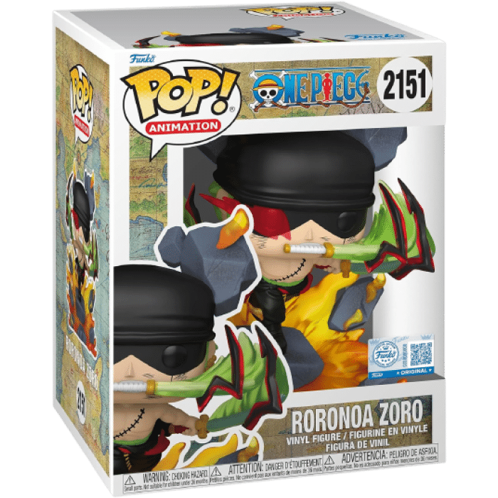 funko pop one piece premium roronoa zoro visuel produit